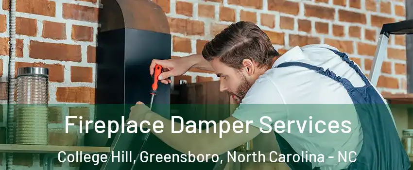 Fireplace Damper Services College Hill, Greensboro, North Carolina - NC