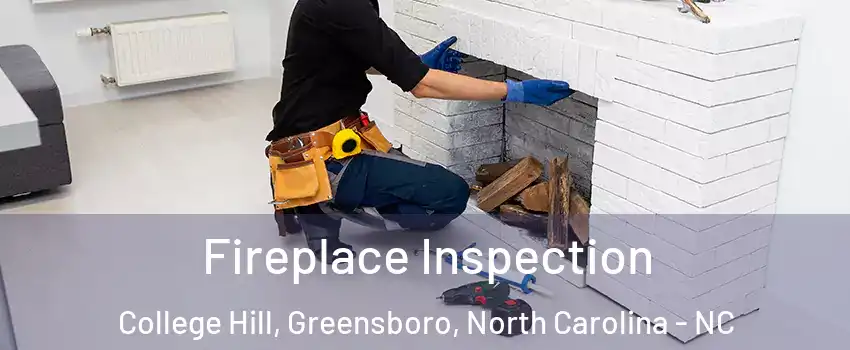 Fireplace Inspection College Hill, Greensboro, North Carolina - NC