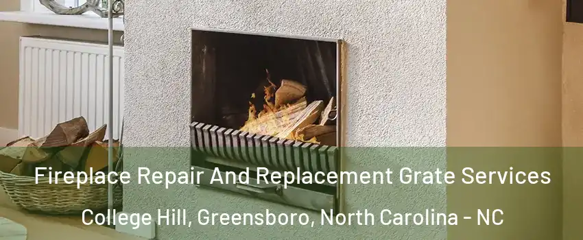 Fireplace Repair And Replacement Grate Services College Hill, Greensboro, North Carolina - NC