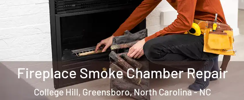 Fireplace Smoke Chamber Repair College Hill, Greensboro, North Carolina - NC