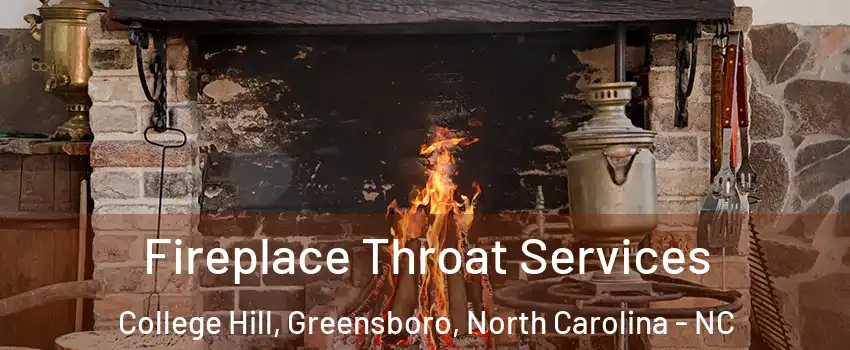 Fireplace Throat Services College Hill, Greensboro, North Carolina - NC