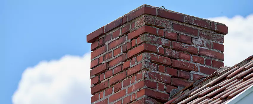 Brick Chimney Flue Installation in College Hill, Greensboro, North Carolina, NC