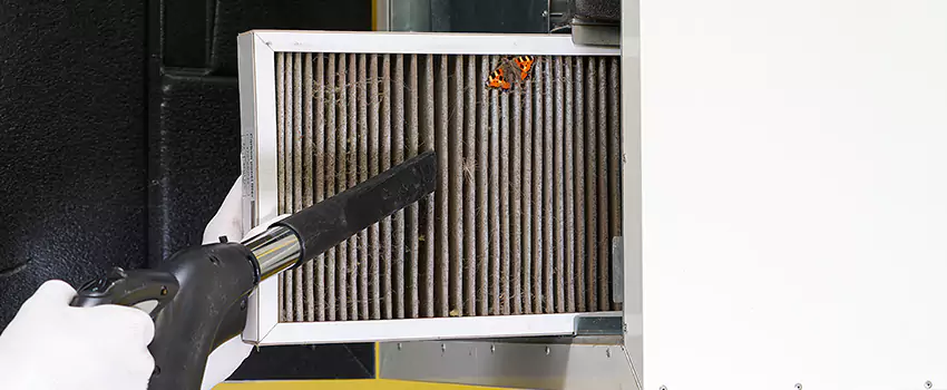 Clogged Air Duct Cleaning Process in College Hill, Greensboro, North Carolina, NC
