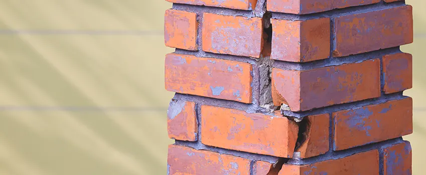 Broken Chimney Bricks Repair Services in College Hill, Greensboro, North Carolina, NC