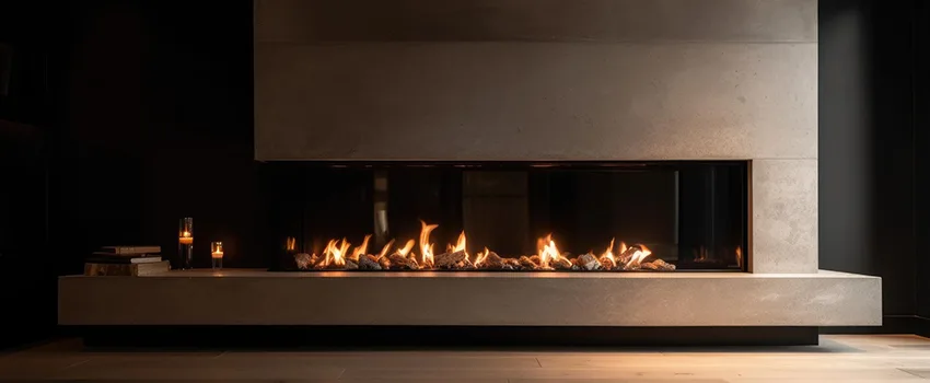 Gas Fireplace Ember Bed Design Services in College Hill, Greensboro, North Carolina, North Carolina