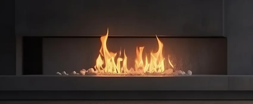 B-Vent Gas Fireplace Installation in College Hill, Greensboro, North Carolina, NC