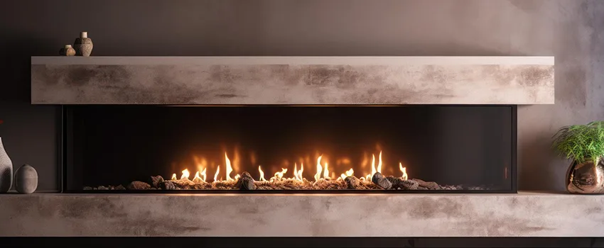 Gas Refractory Fireplace Logs in College Hill, Greensboro, North Carolina, NC