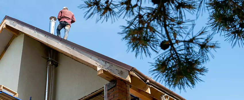 Prefab Chimney Flue Installation in College Hill, Greensboro, North Carolina, NC