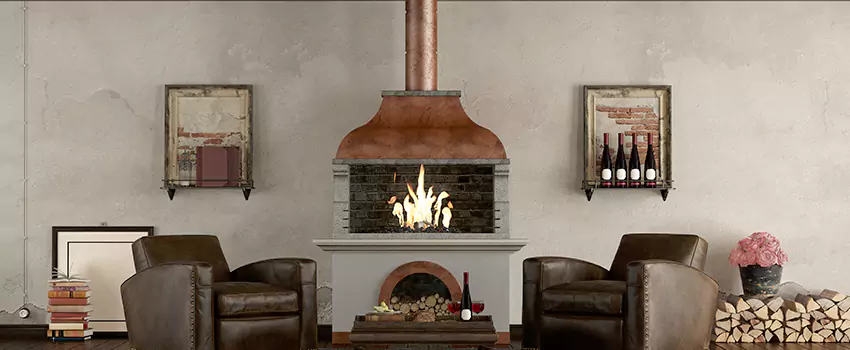Thelin Hearth Products Providence Pellet Insert Fireplace Installation in College Hill, Greensboro, North Carolina, NC