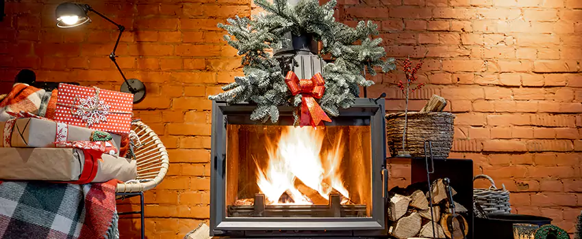 Travis Industries Linear Gas Fireplace Installation in College Hill, Greensboro, North Carolina, North Carolina