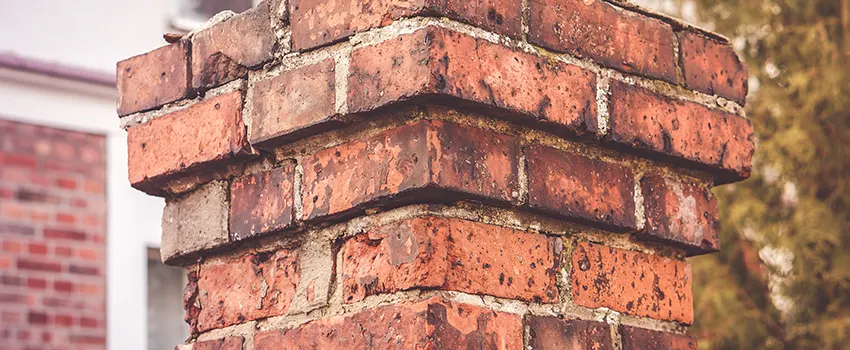 Cracked Chimney Bricks Repair Cost in College Hill, Greensboro, North Carolina, North Carolina