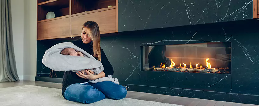 Affordable Electric Fireplace Installation in College Hill, Greensboro, North Carolina, NC