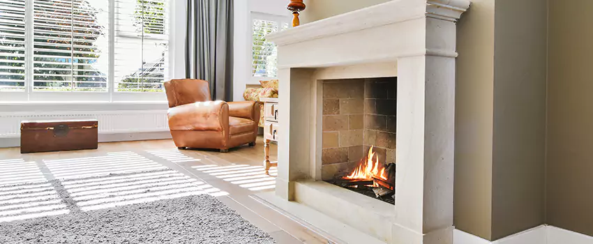 Vintage Fireplace Refacing in College Hill, Greensboro, North Carolina, North Carolina