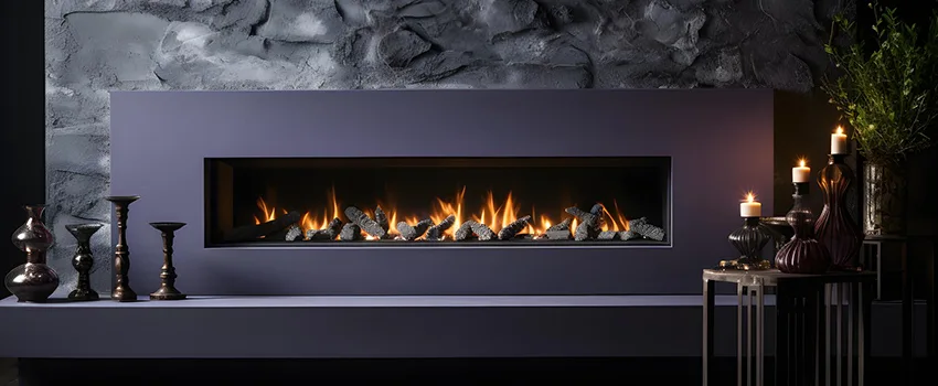 Ember Bed for Ventless Gas Fireplace in College Hill, Greensboro, North Carolina, NC