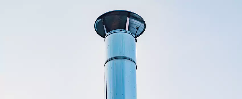 Insulated Metal Chimney Installation in College Hill, Greensboro, North Carolina, NC