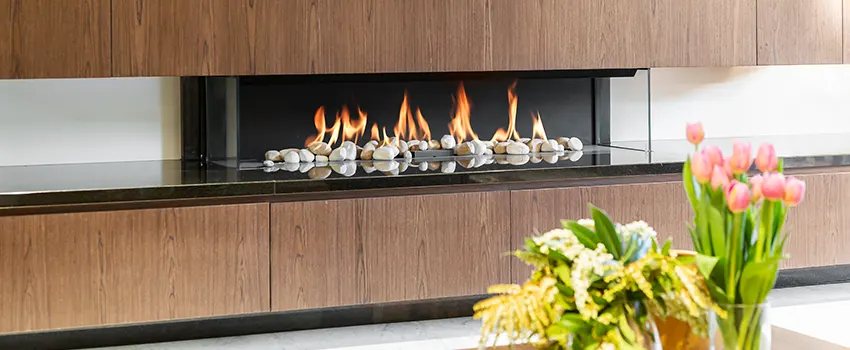 Double-height Fireplace Design Refurbishment in College Hill, Greensboro, North Carolina, North Carolina